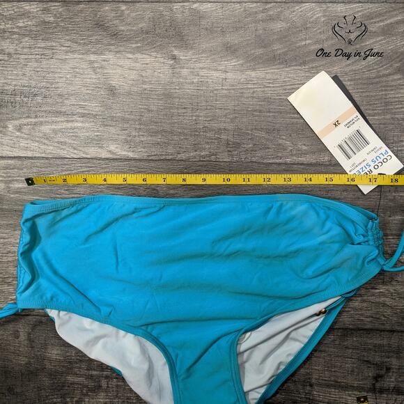 Coco Reef Cinched Side Bikini Bottom Size 2X - Picture 3 of 4
